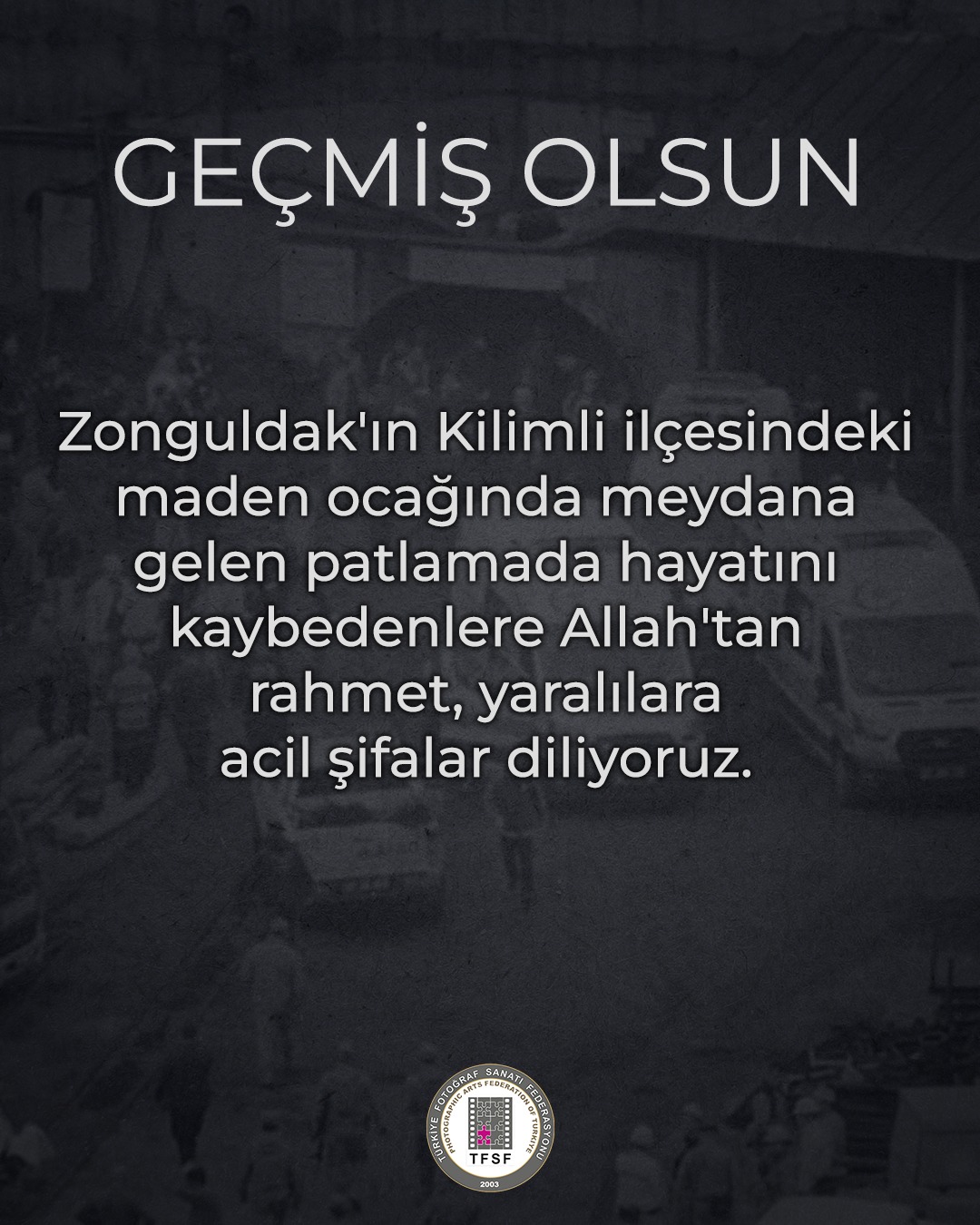 Geçmiş Olsun Zonguldak