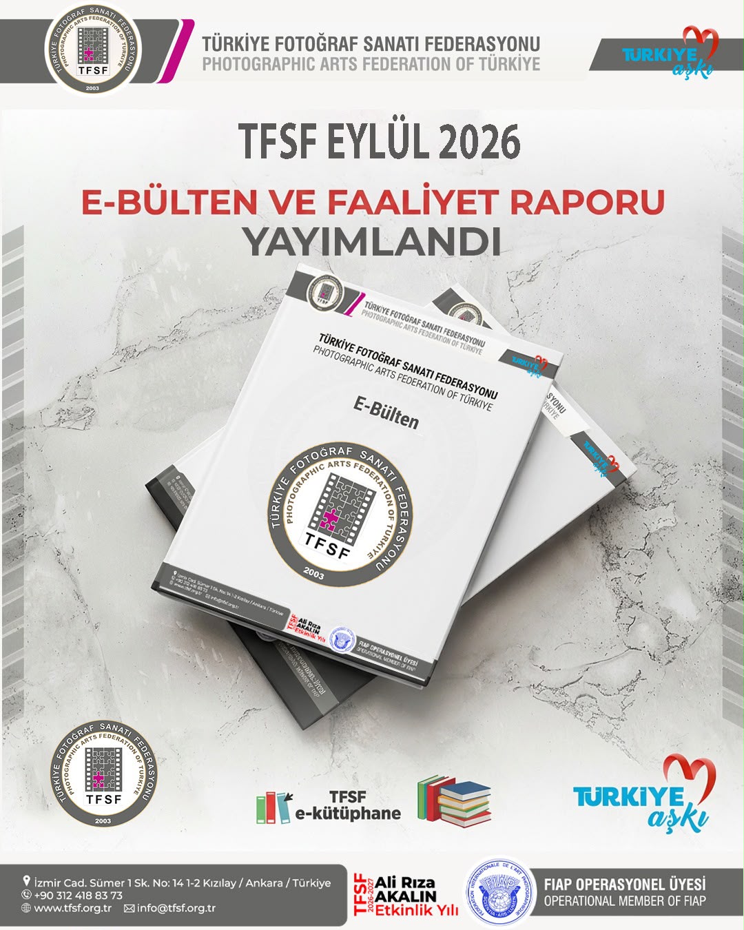 Eylül 2026 E-Bülteni ile Eylül 2026 Faaliyet Raporu Yayımlandı