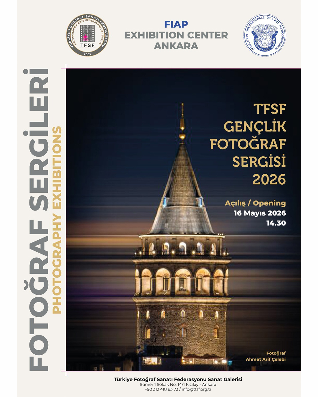 TFSF GENÇLİK FOTOĞRAF SERGİSİ 2026 AÇILIYOR