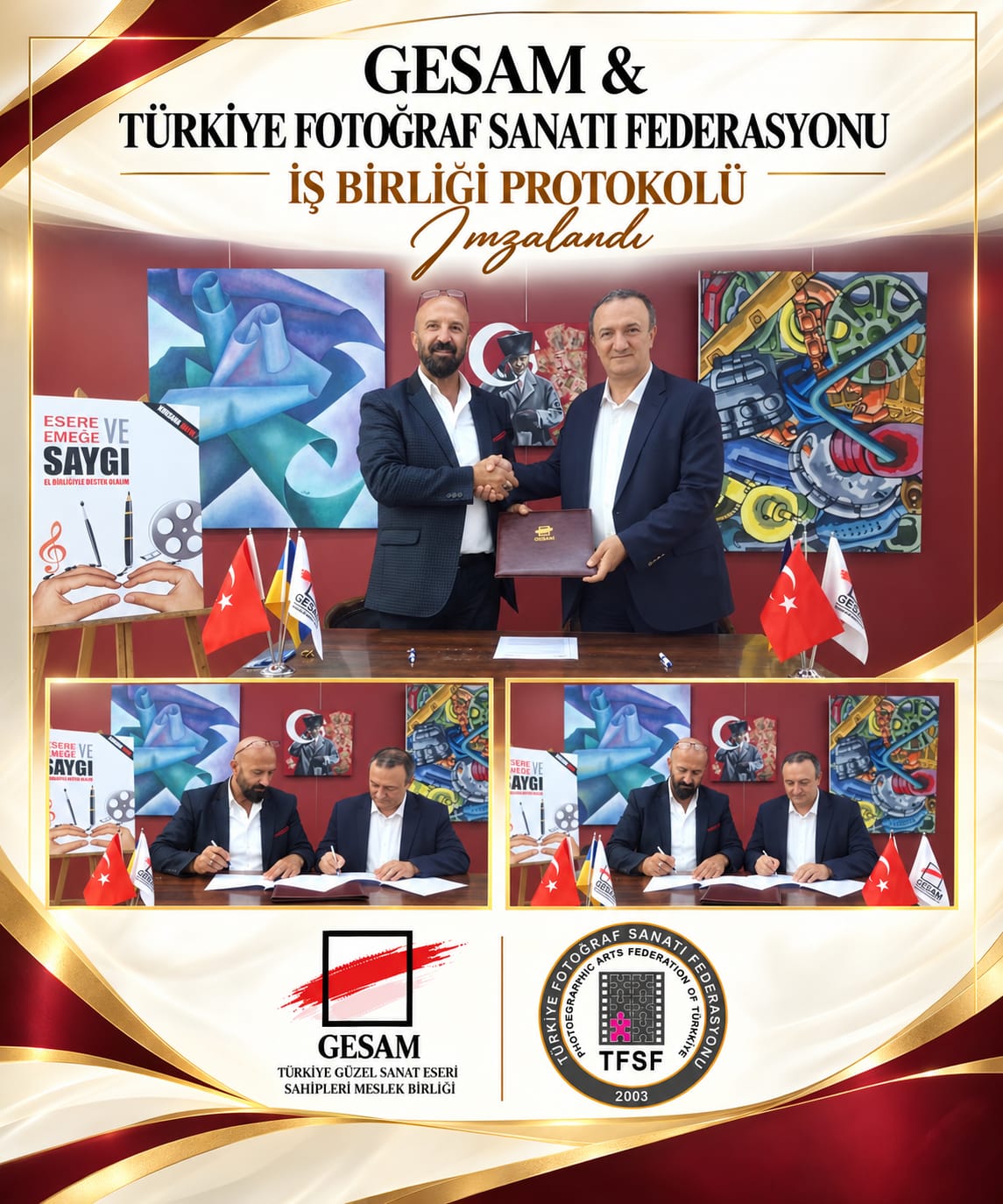 TFSF ile GESAM Arasında İş Birliği  Protokolü İmzalandı