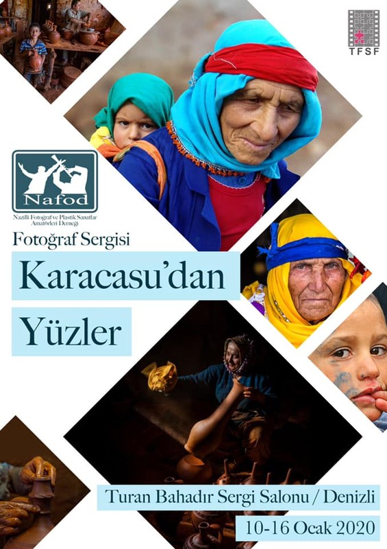 2020 - 003 NAFOD ''Karacasu'dan Yüzler'' Fotoğraf Sergisi