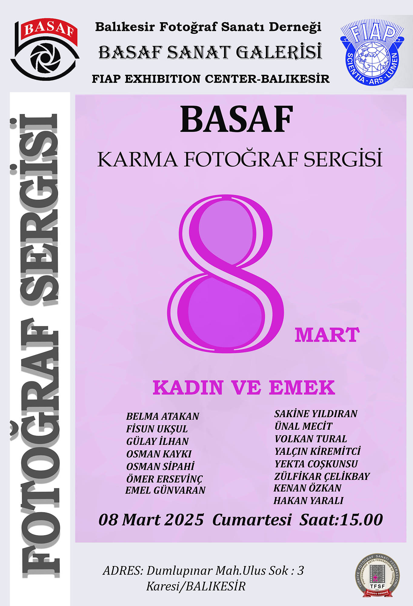 BASAF 8 Mart Sergisi